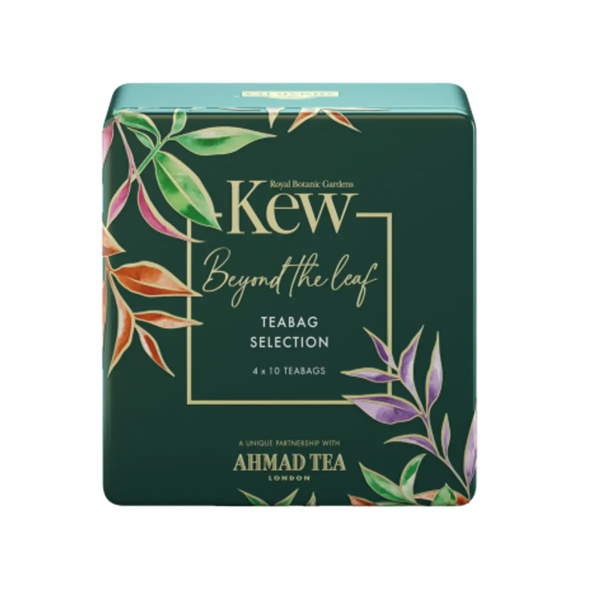 Ahmad - 4 Tés Negro - 40 Teabags from Kew Gardens Beyond the Leaf Collection