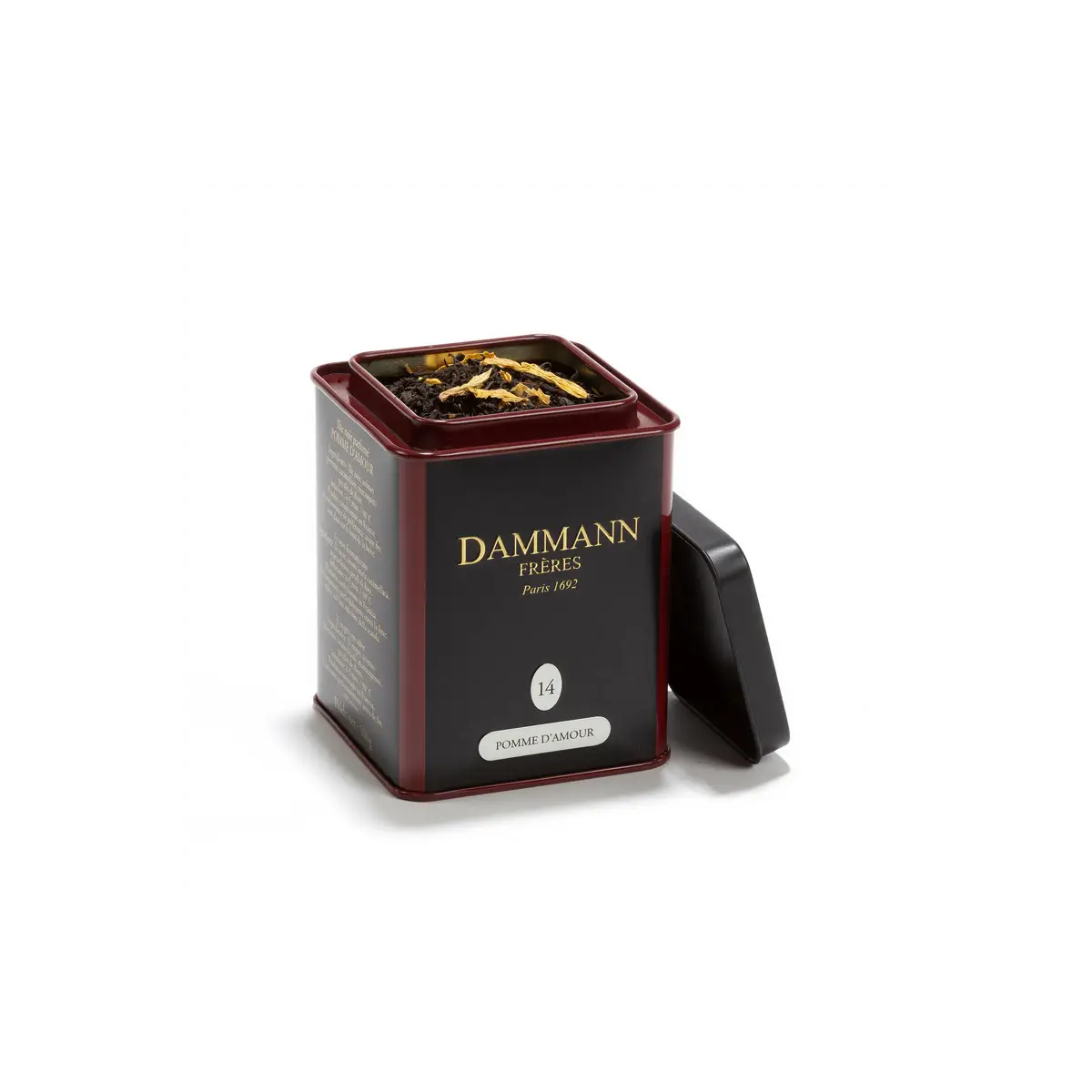 Dammann Lata Te En Hojas - Pomme D’amour - 100 gr