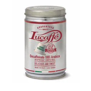 Lucaffe - 22 Cápsulas Café Descafeinado para Nespresso